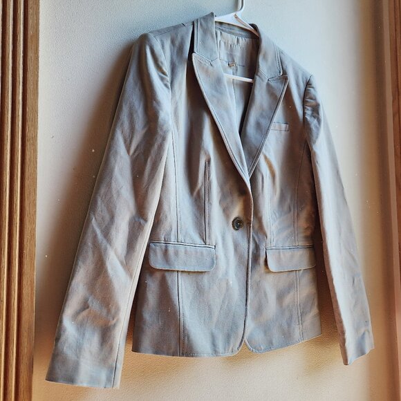 Banana Republic Tan Blazer Size Small - Picture 4 of 15